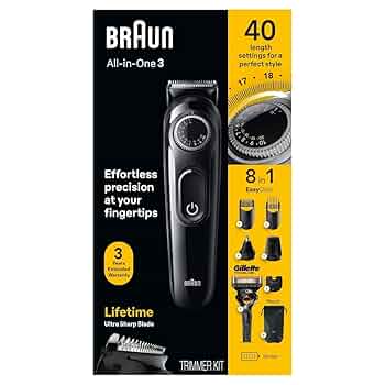 Braun ブラウン オールインワン スタイルキット シリーズ3 3450 Braun ブラウン バリカン オールインワン スタイルキット